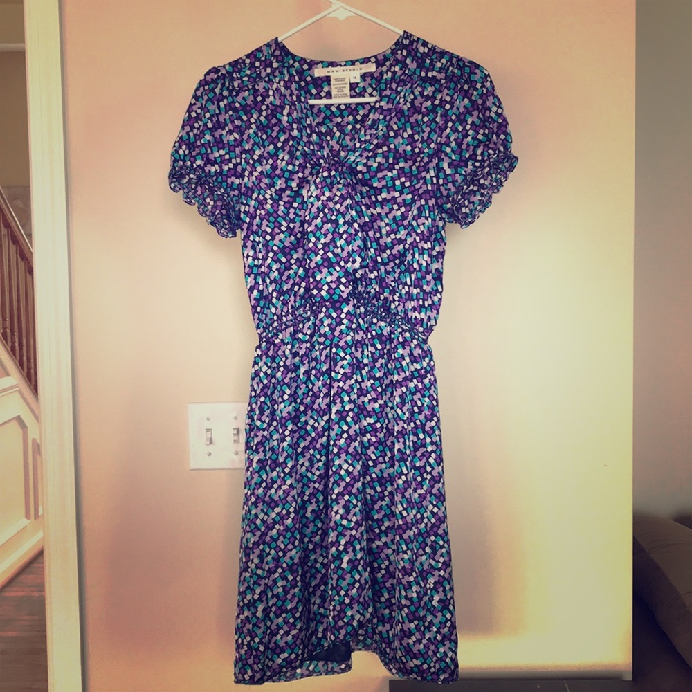 Max Studio Short Sleeve Dress